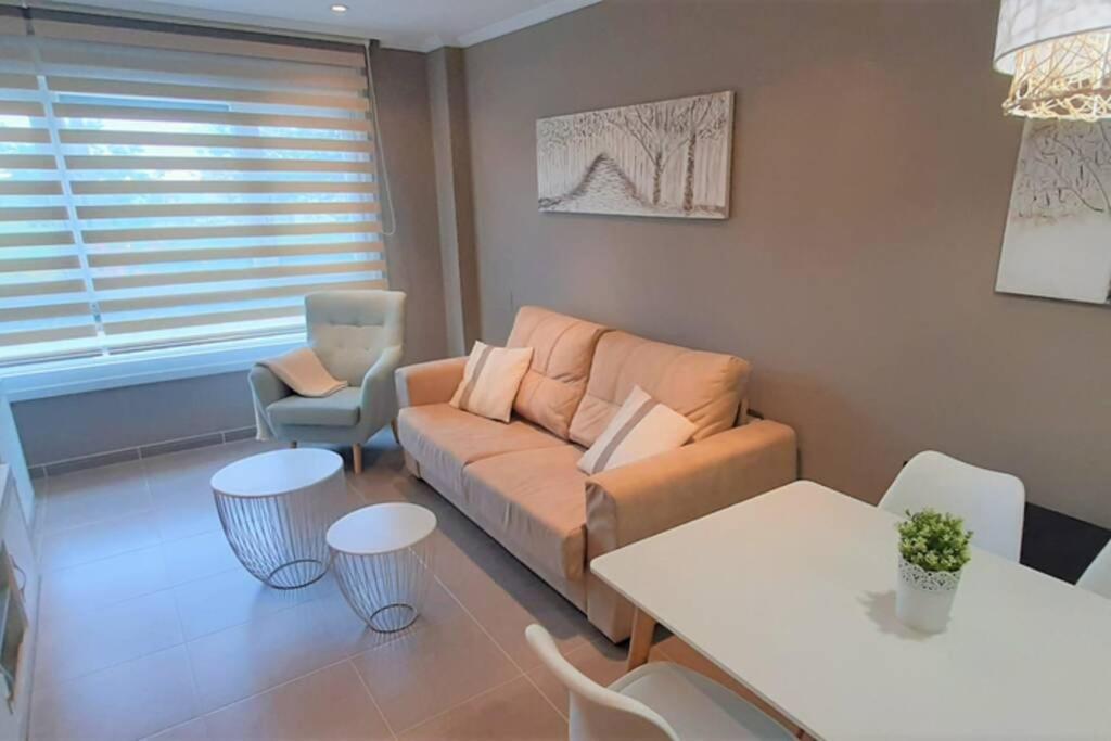 Apartamento Playa Foz Con Piscina Y Parking 010 Apartman Kültér fotó