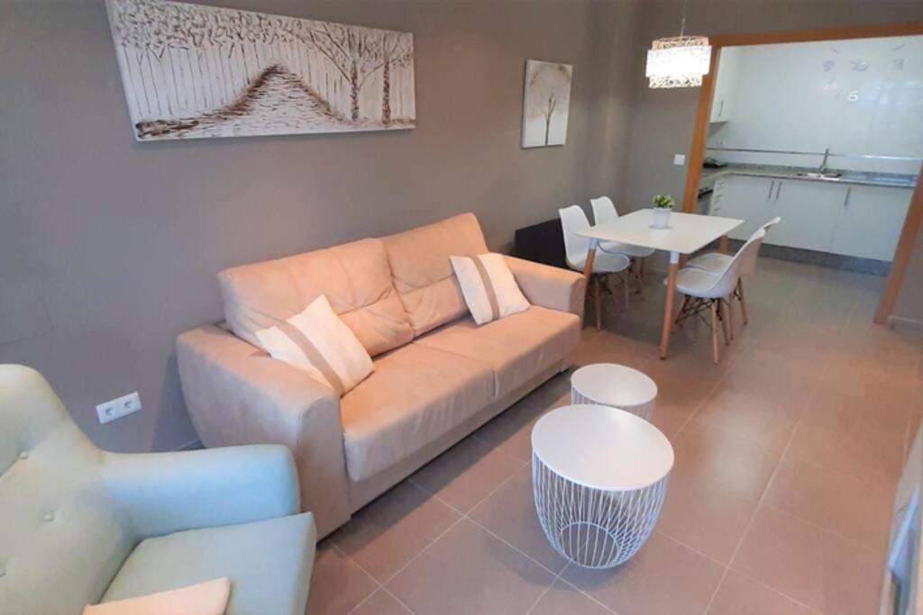 Apartamento Playa Foz Con Piscina Y Parking 010 Apartman Kültér fotó